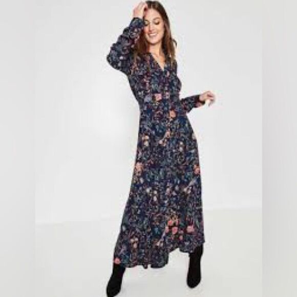 Motherhood Maternity Floral Maxi Dress Small NWT - Picture 1 of 7